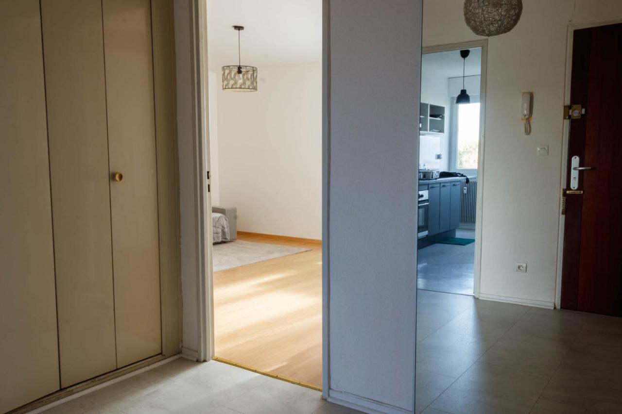 Grand T2 F2 Mulhouse Downtown Free Parking Apartment Exterior photo
